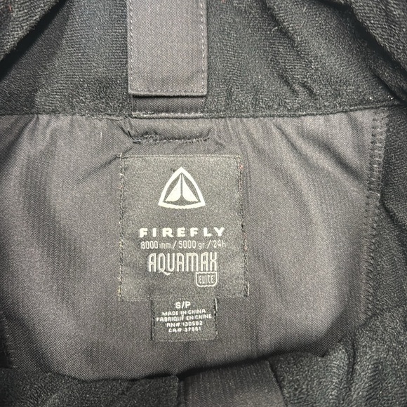 Firefly black snow / winter pants kids size small - Picture 6 of 9